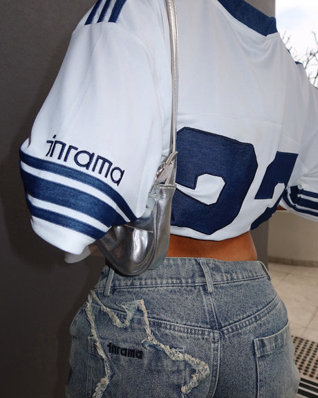 INRAMA JERSEY TOP - WHITE