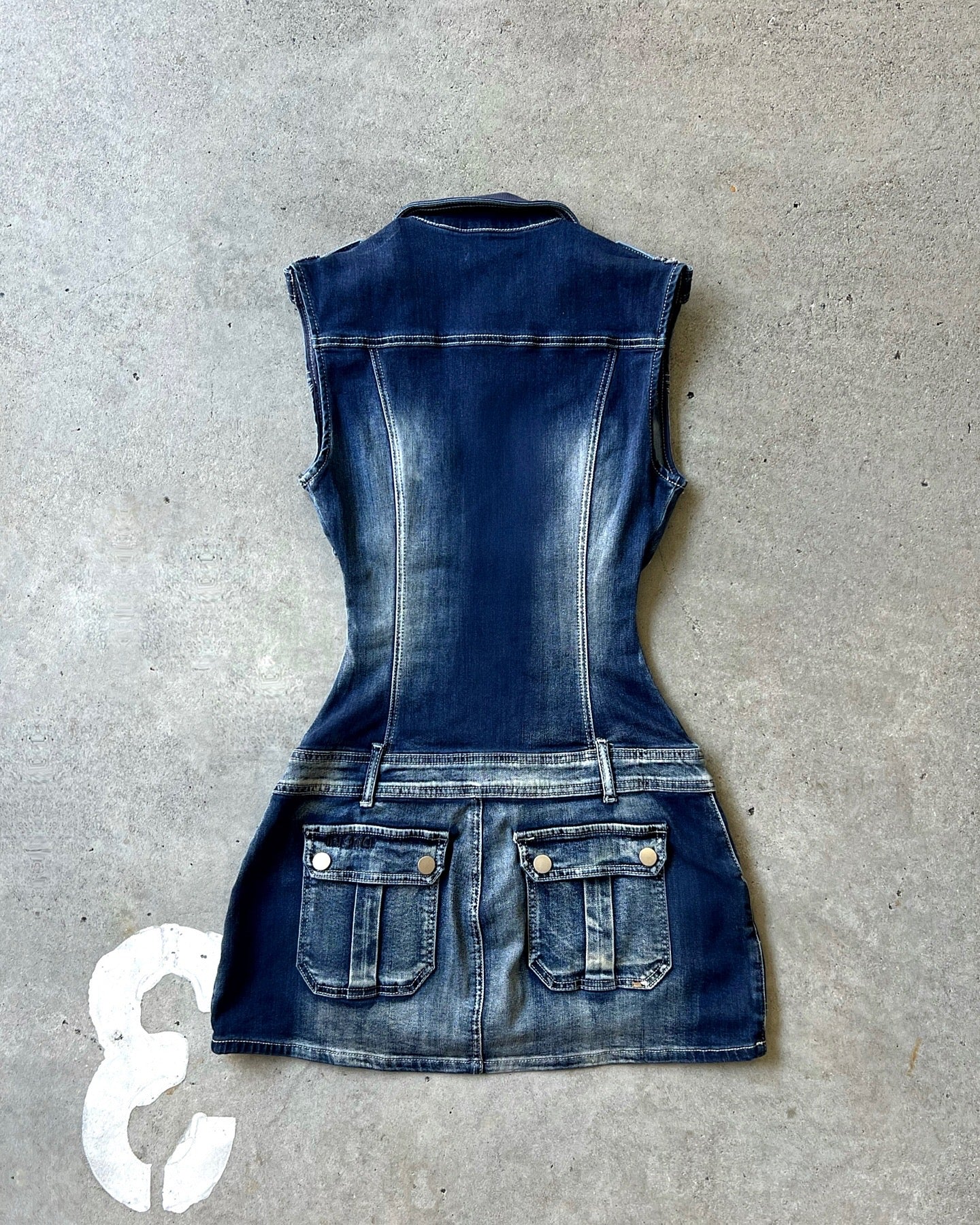 cyrell denim dress CYRELL DENIM DRESS Inrama