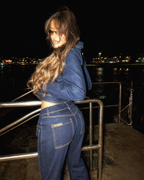 CANADIAN TUX DENIM JEANS - INDIGO