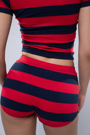 REMY SHORT - RED/NAVY
