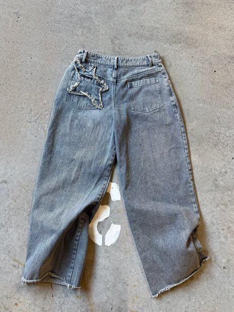KYRA JEANS - BLUE ACID WASH