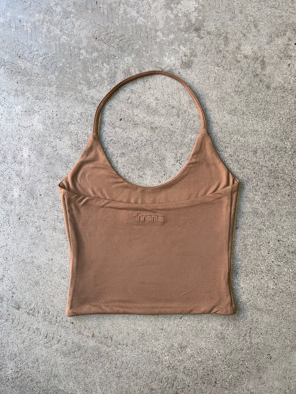 HALTER TANK - LATTE