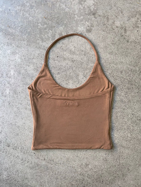 HALTER TANK - LATTE