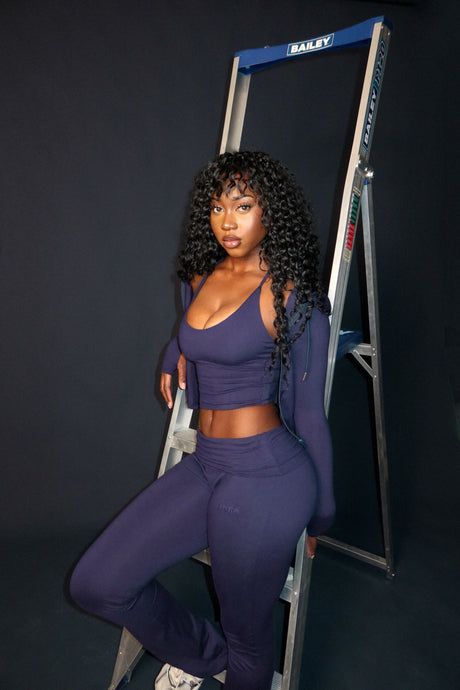 YOGA FLARES - NAVY