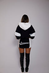 CLUB22 SKIRT - BLACK / WHITE
