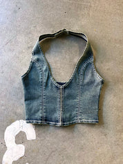 CYRELL DENIM CORSET