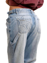 JAYDA DENIM JEANS - BLUE