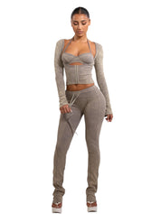 LANA RIB PANTS