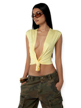 MILA TEE - YELLOW