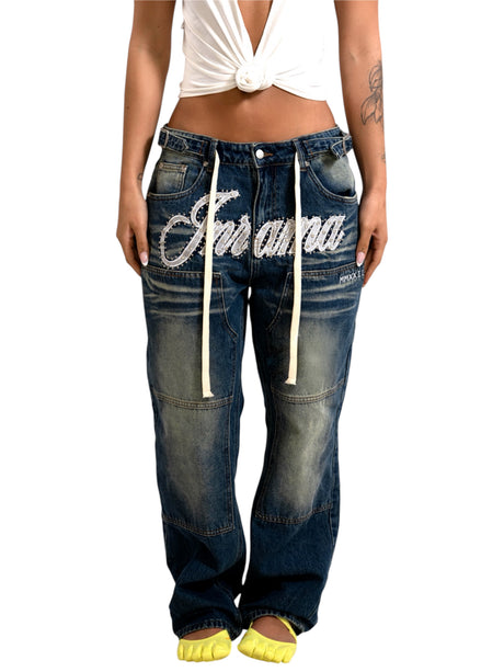 INRAMA JEANS - DARK BLUE