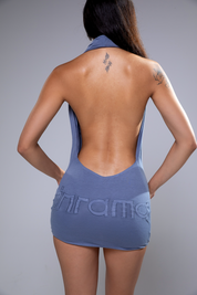 VIERA HALTER MINI DRESS