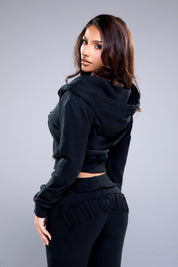 BABY DOLL ZIP HOODIE