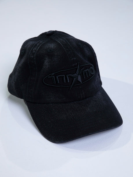 KIANNA DAD HAT - WASHED BLACK