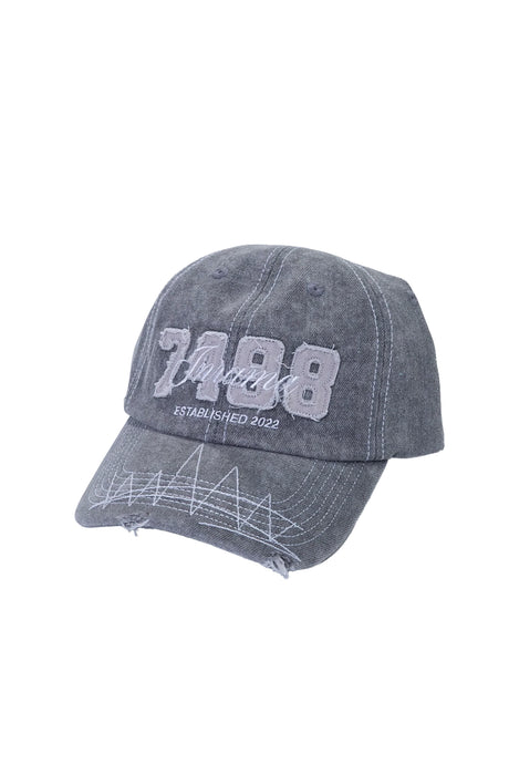 ALEXA DAD HAT - WASHED GREY