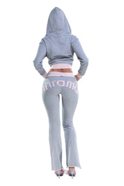 BABY DOLL ZIP HOODIE