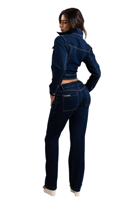 CANADIAN TUX DENIM JACKET - INDIGO
