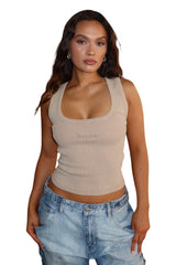 INRAMA RIB TANK - BEIGE