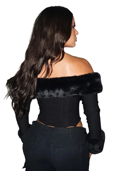 MARYLN CORSET - BLACK